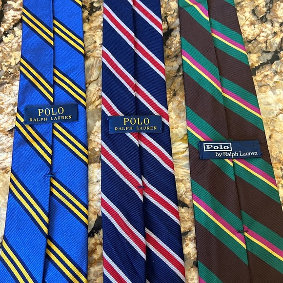 Polo Ralph Lauren lot Ties  👔.Classic Holiday Gift 🎁 - Picture 4 of 4